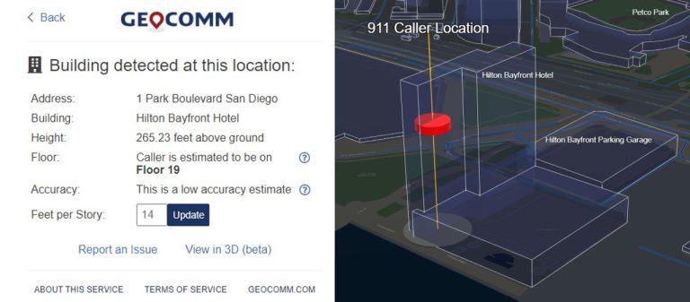 GeoComm Vertical Location Services